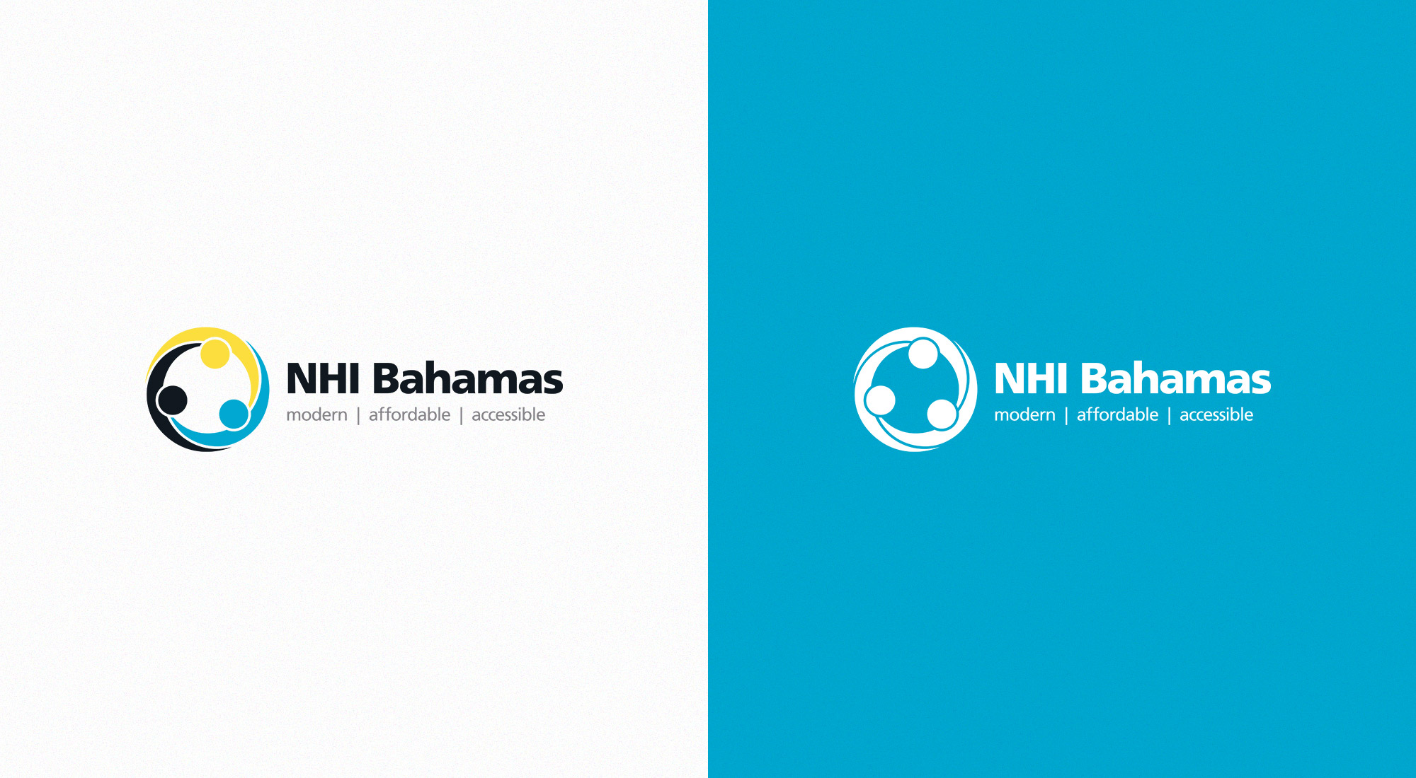 NHI Bahamas Logo Color Variants