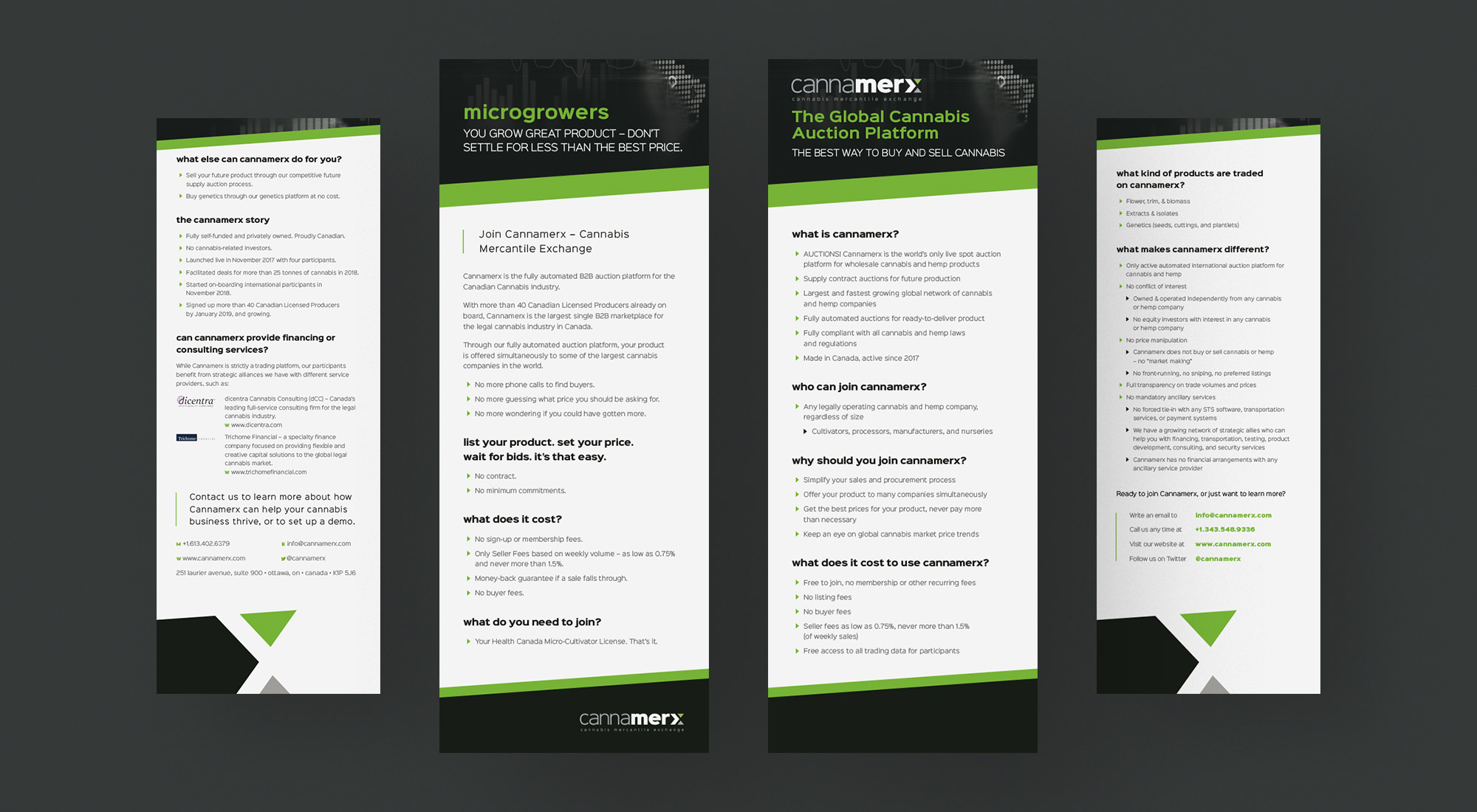 Cannamerx Leaflets