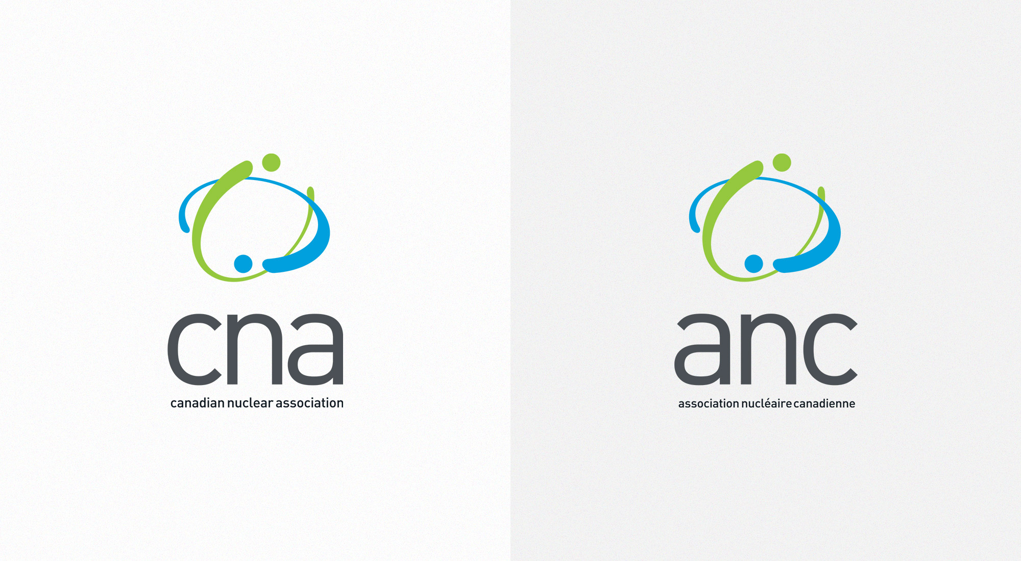 Canadian Nuclear Association Logo Color Variants