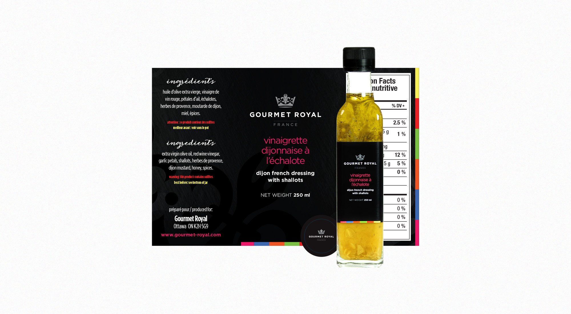 Gourmet Royal Dijonnaise Packaging
