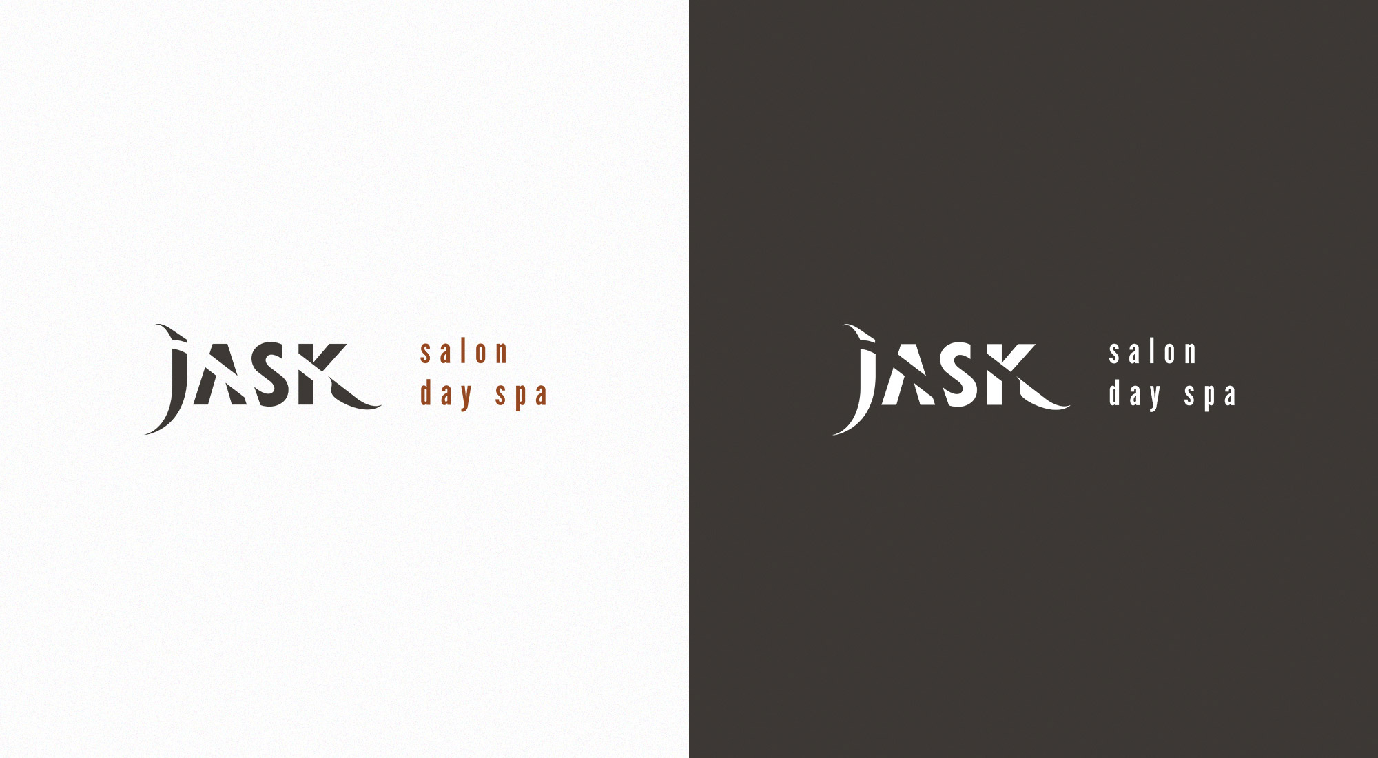 Jask Salon Logo Color Variants