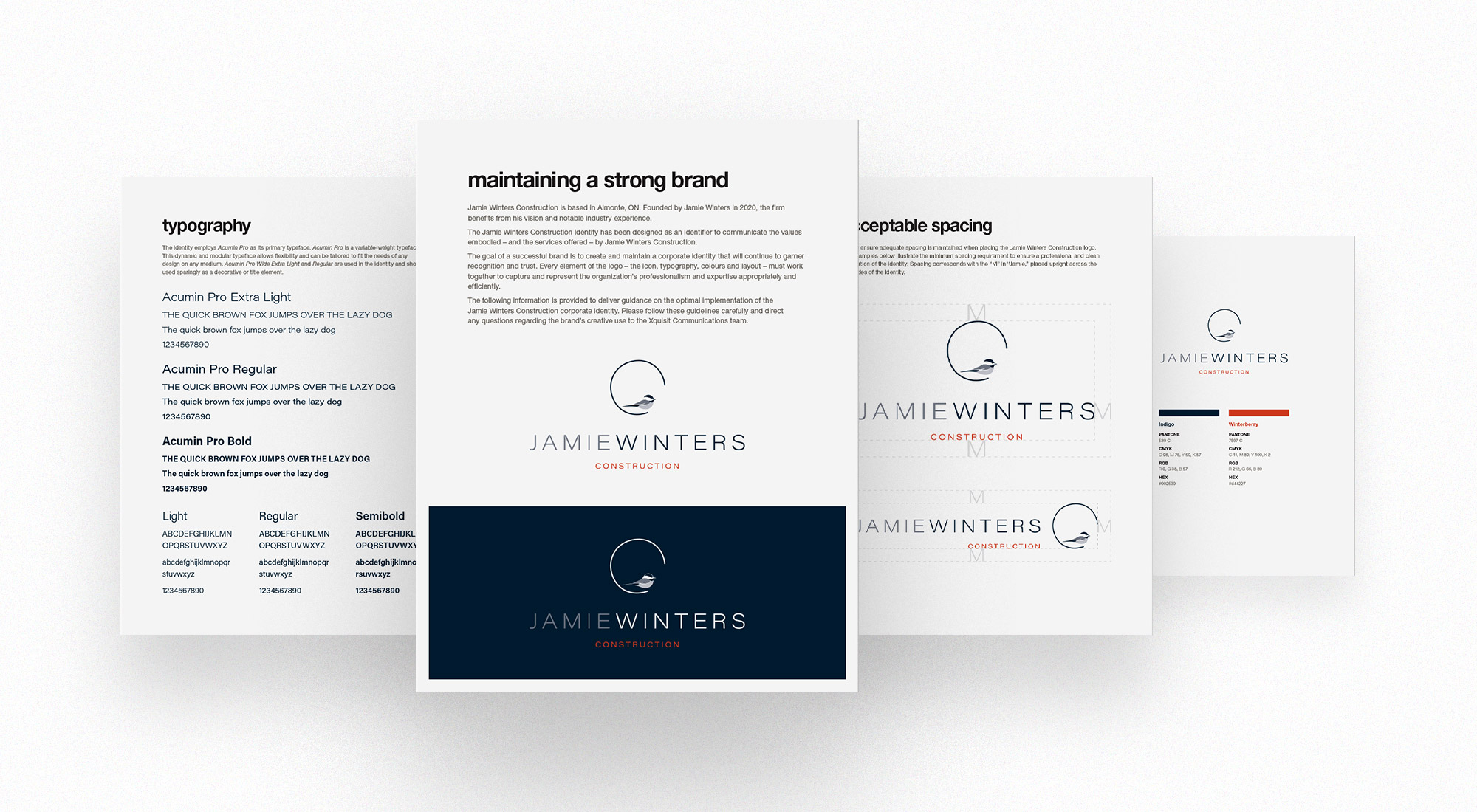 Jamie Winters Construction Website