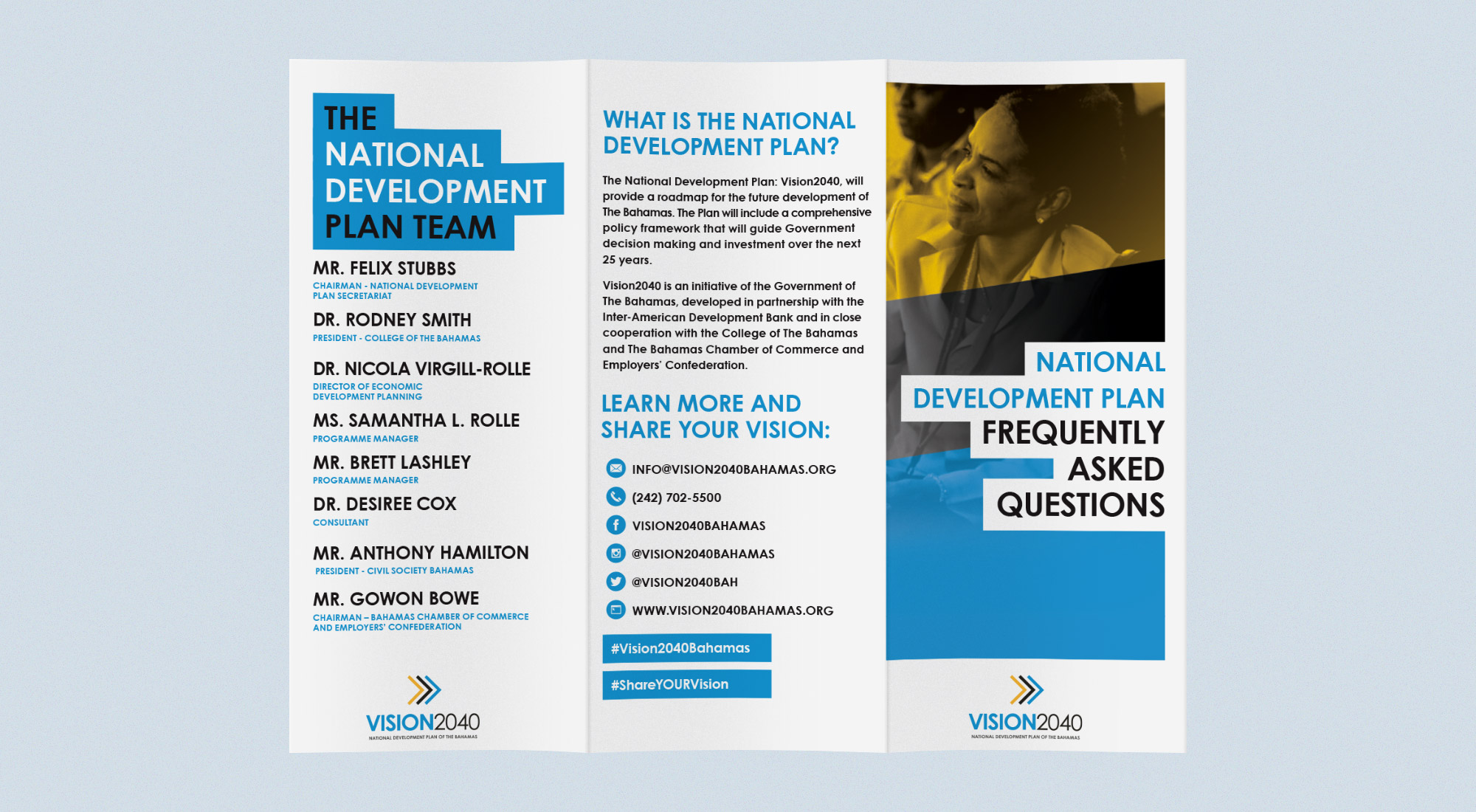 Vision 2040 Brochure exterior spread