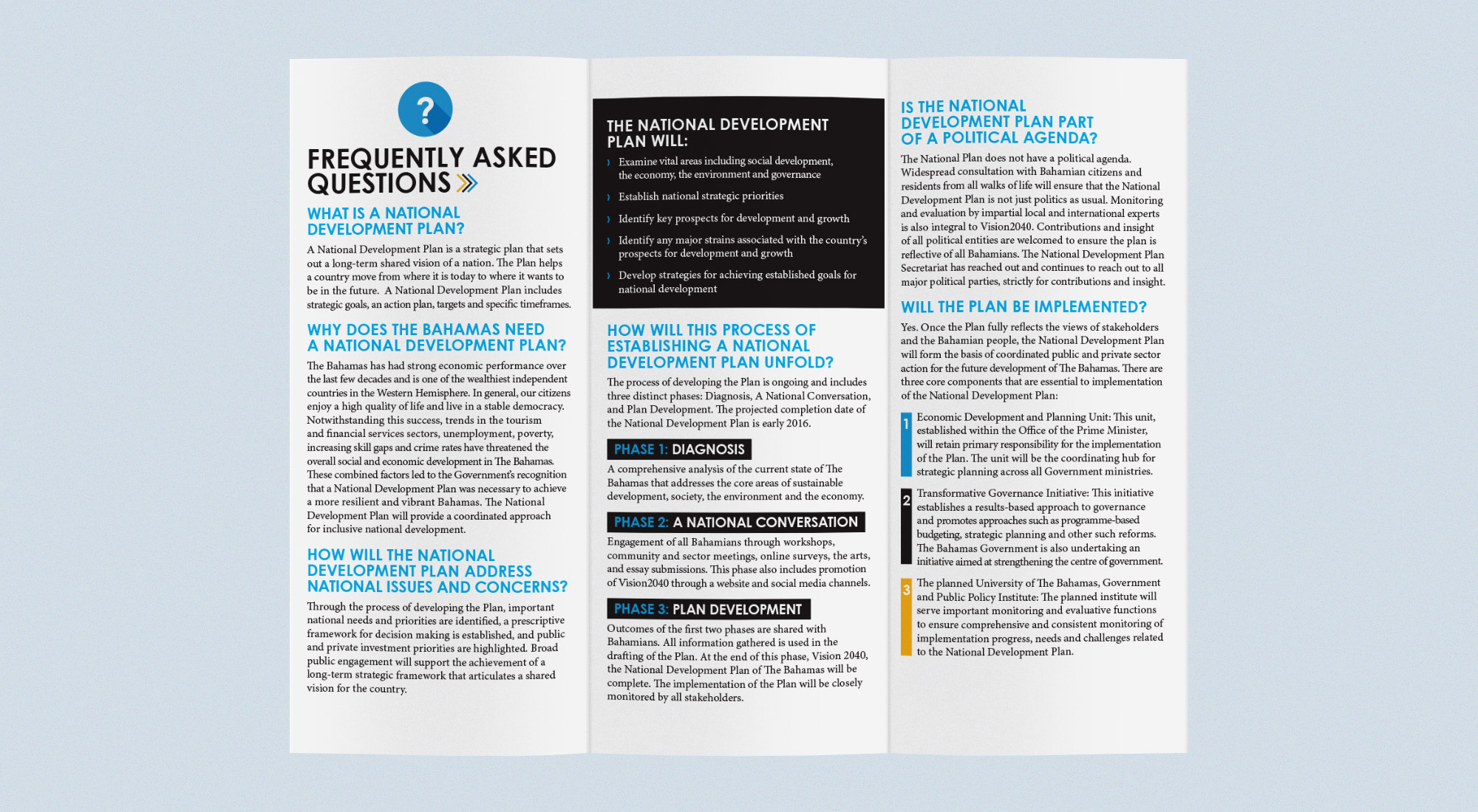 Vision 2040 Brochure interior spread