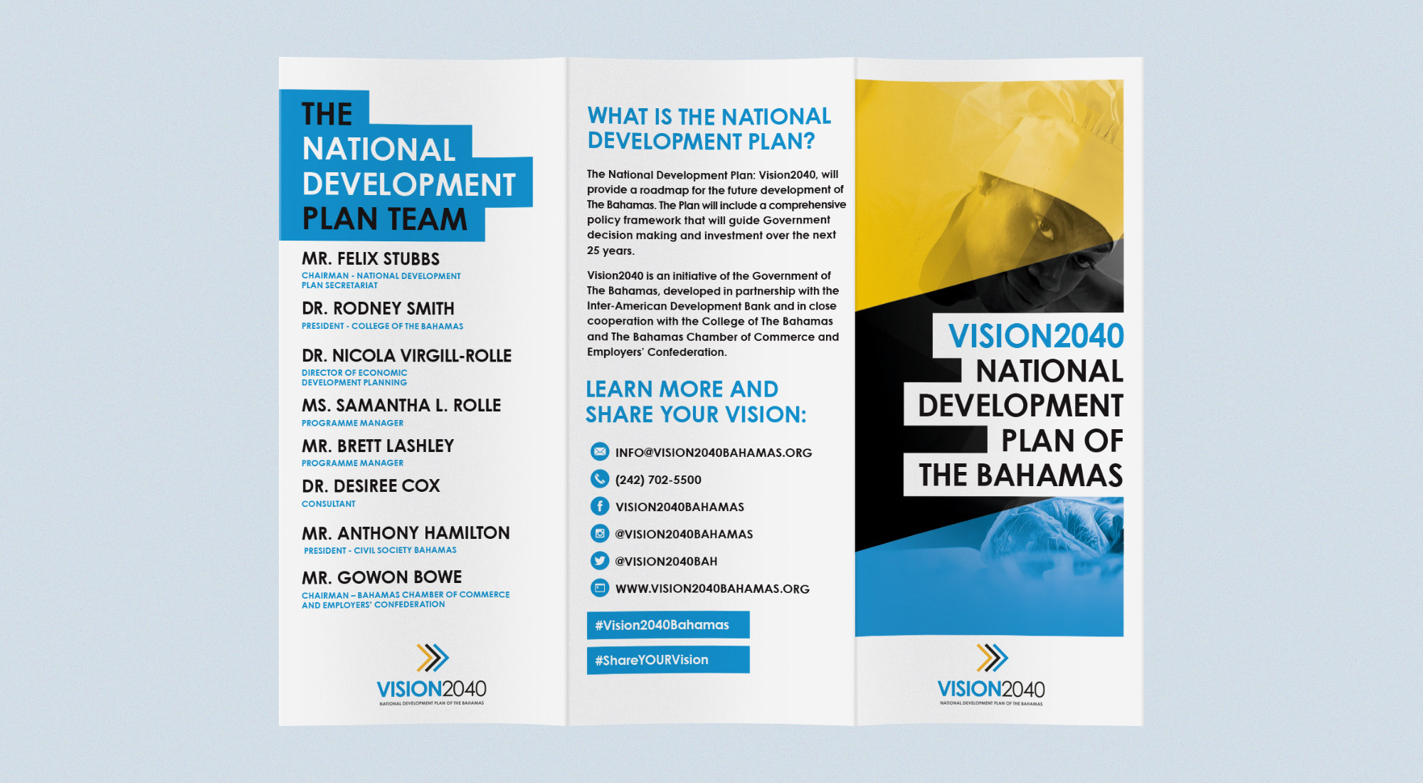 Vision 2040 Brochure exterior spread