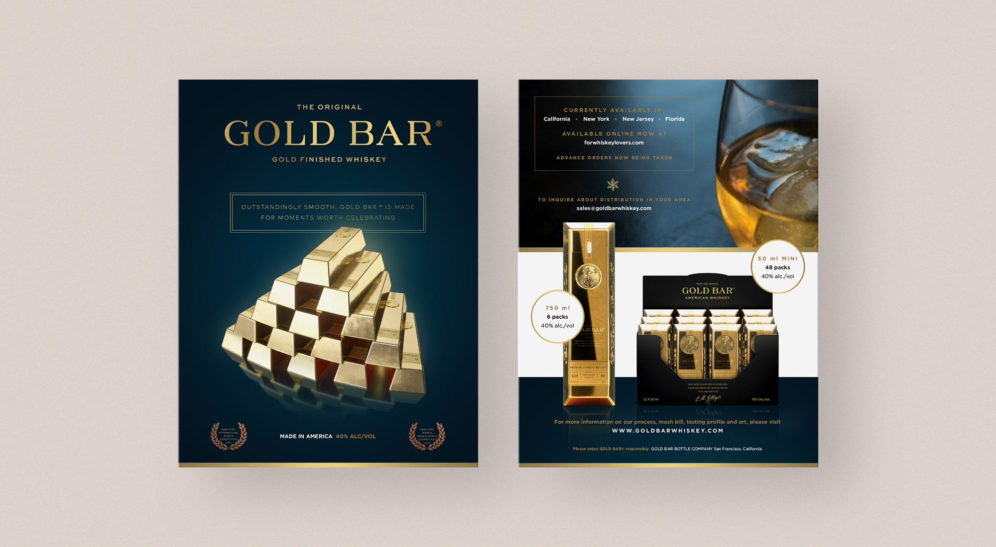 Gold Bar Whiskey 