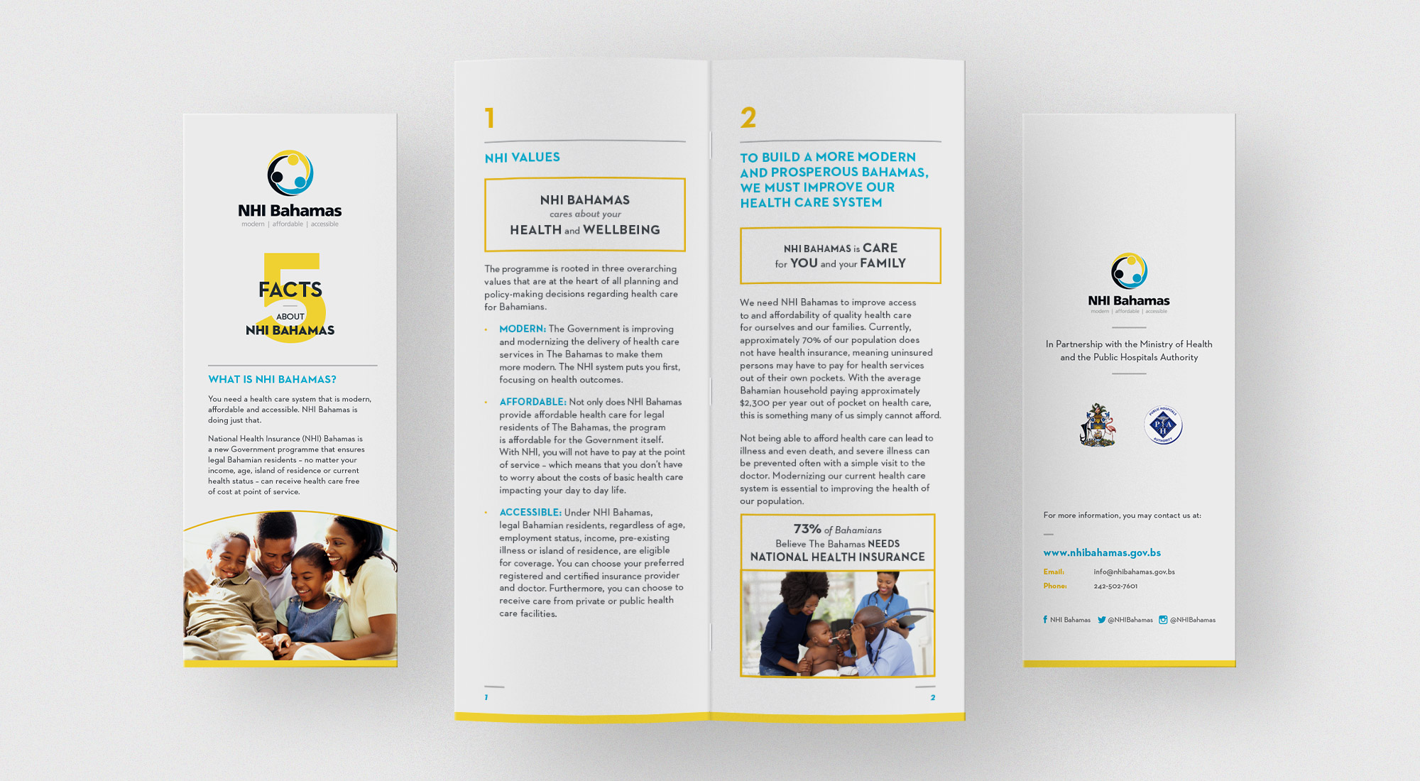 NHI Bahamas Five Facts Brochure