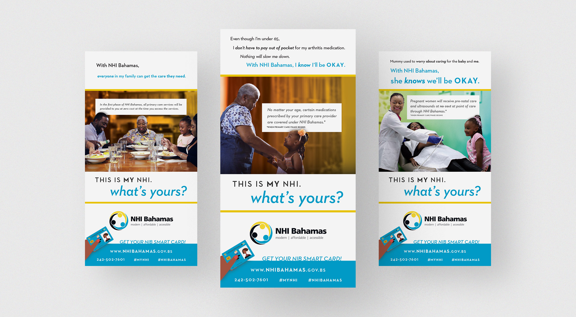 NHI Bahamas – This is MY NHI mini print campaign