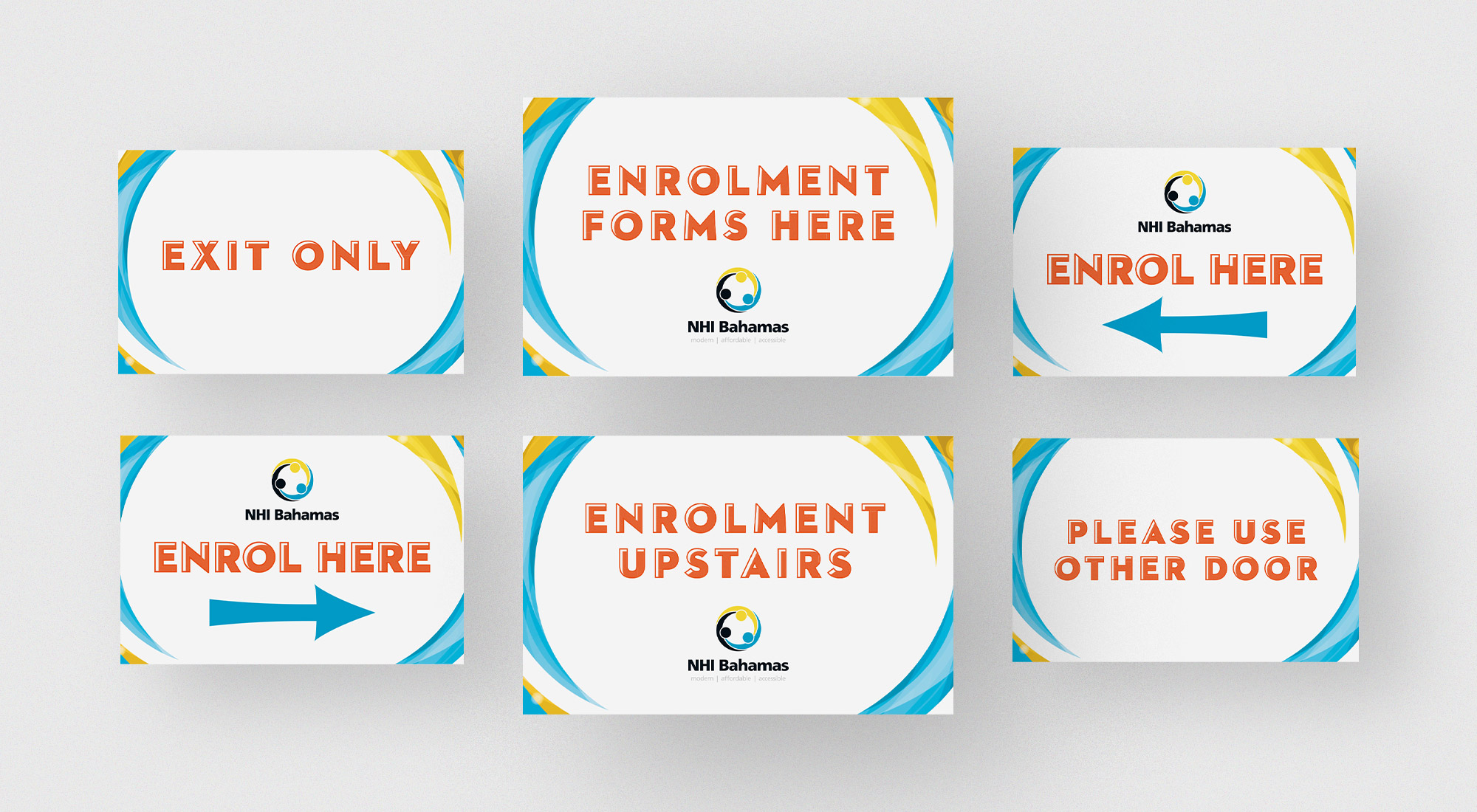 NHI Wayfinding Signs