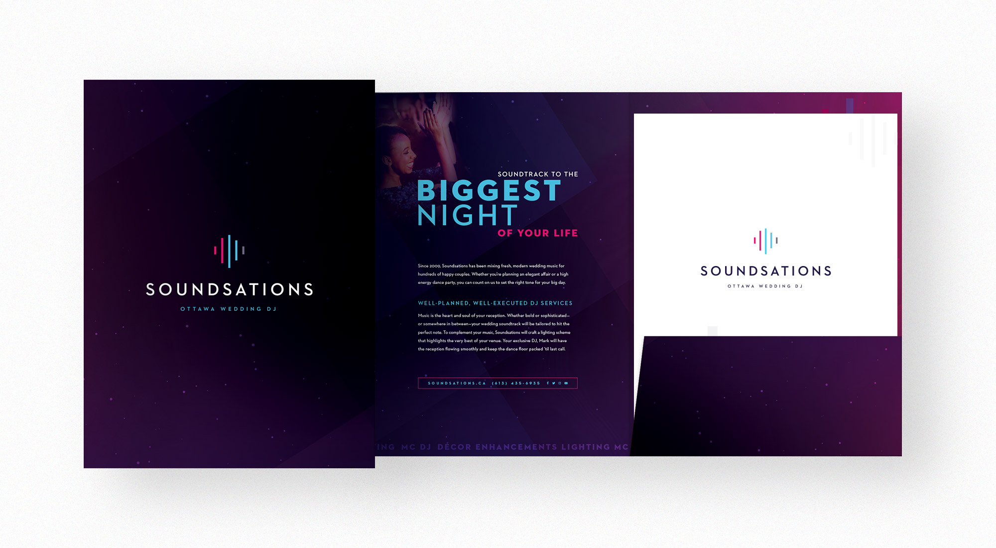 Soundsations Kitfolder with stationery
