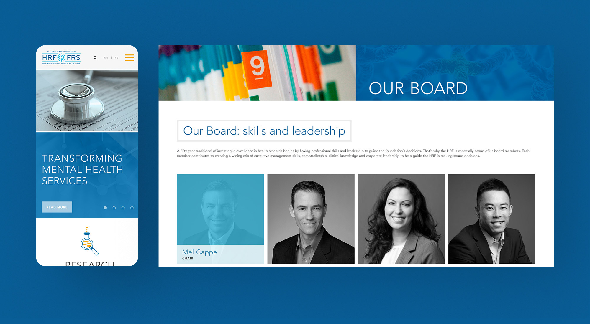Health Research Foundation Logo site preview