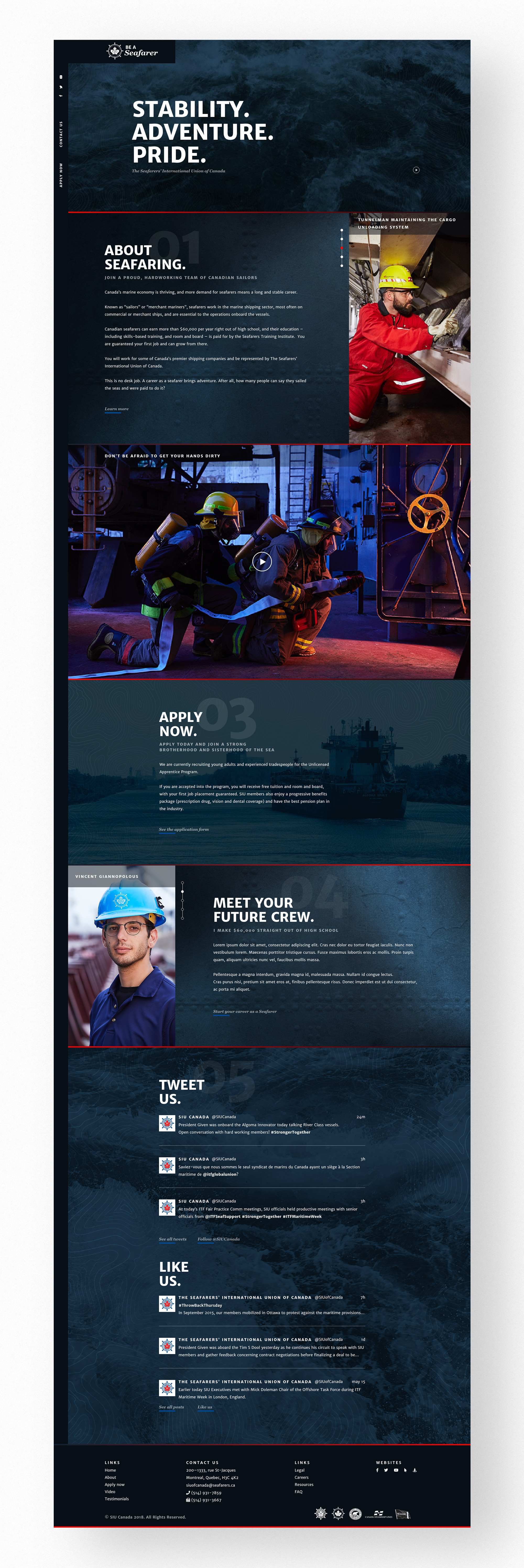 Be A Seafarer full Website