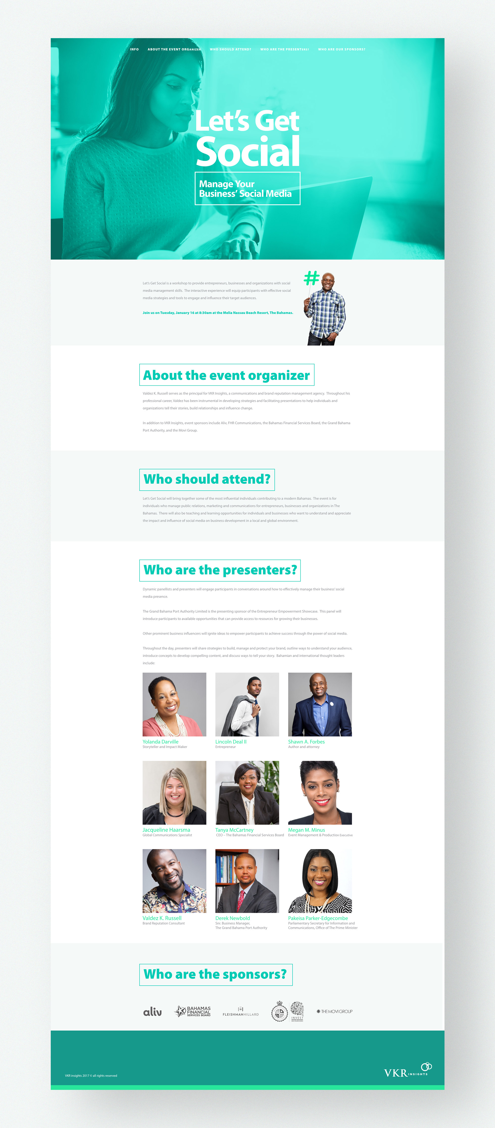 Let's Get Social full Website